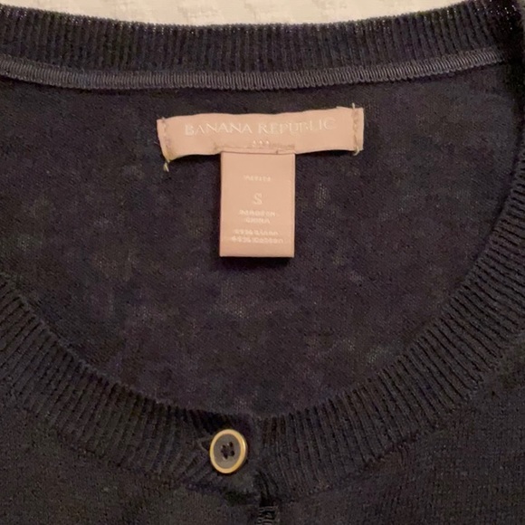 Navy, Banana Republic sweater - Picture 3 of 3